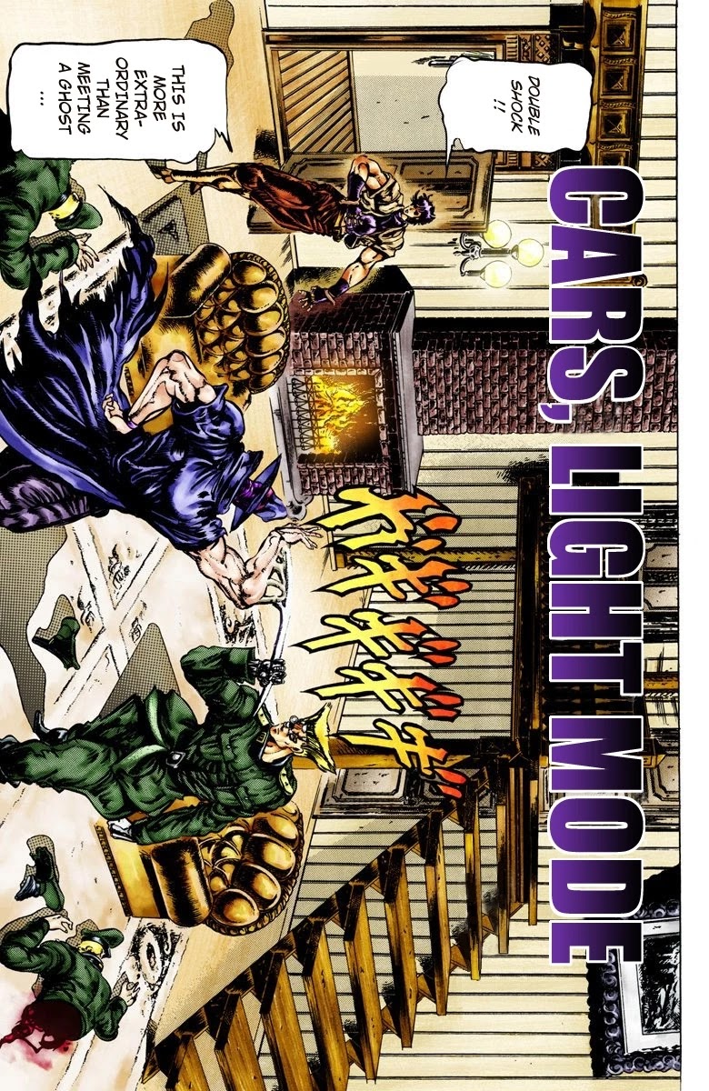 JoJo’s Bizarre Adventure Part 2 – Battle Tendency (Colored) Chapter 41 - Page 1