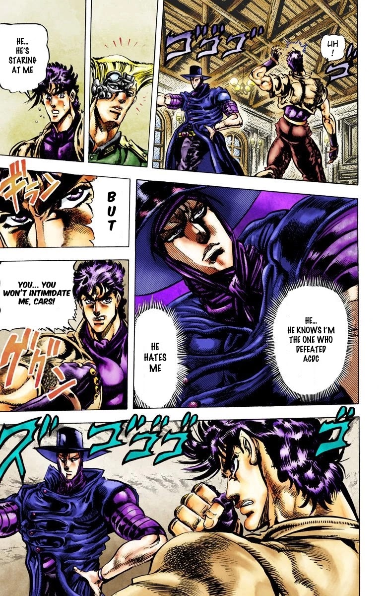 JoJo’s Bizarre Adventure Part 2 – Battle Tendency (Colored) Chapter 41 - Page 5