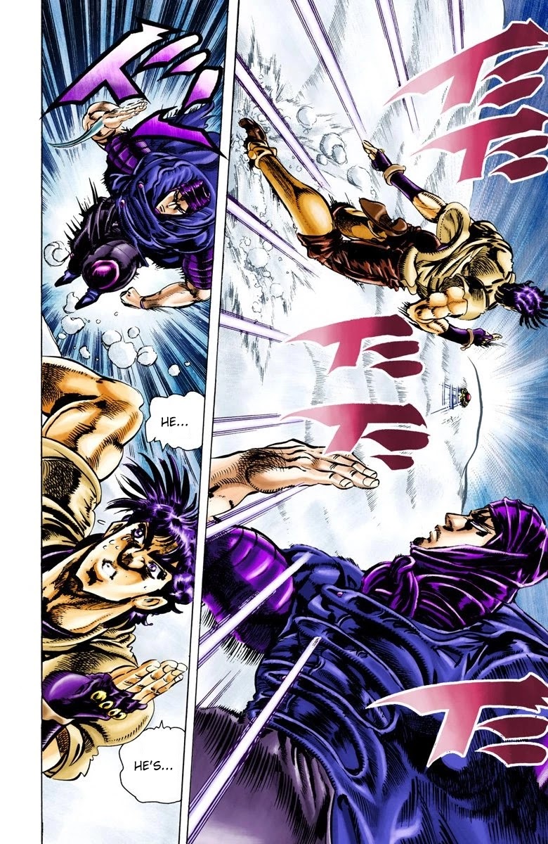 JoJo’s Bizarre Adventure Part 2 – Battle Tendency (Colored) Chapter 42 - Page 10