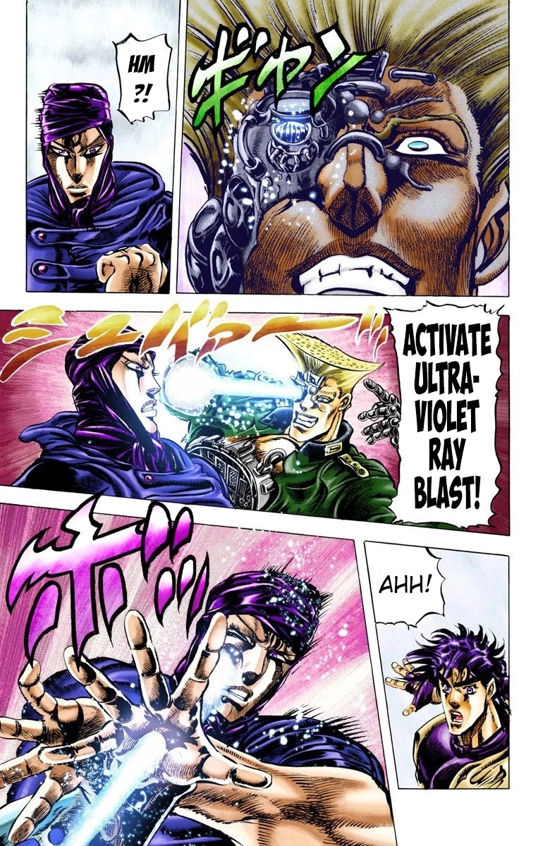 JoJo’s Bizarre Adventure Part 2 – Battle Tendency (Colored) Chapter 42 - Page 5