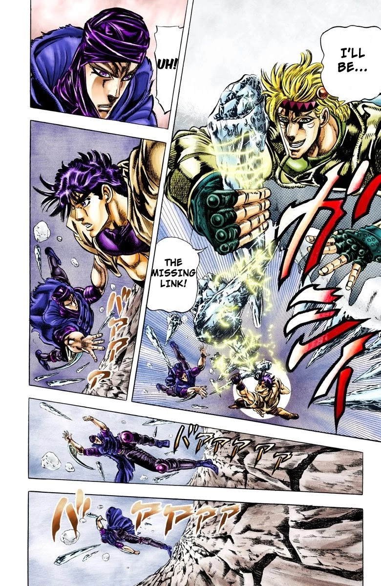 JoJo’s Bizarre Adventure Part 2 – Battle Tendency (Colored) Chapter 43 - Page 13