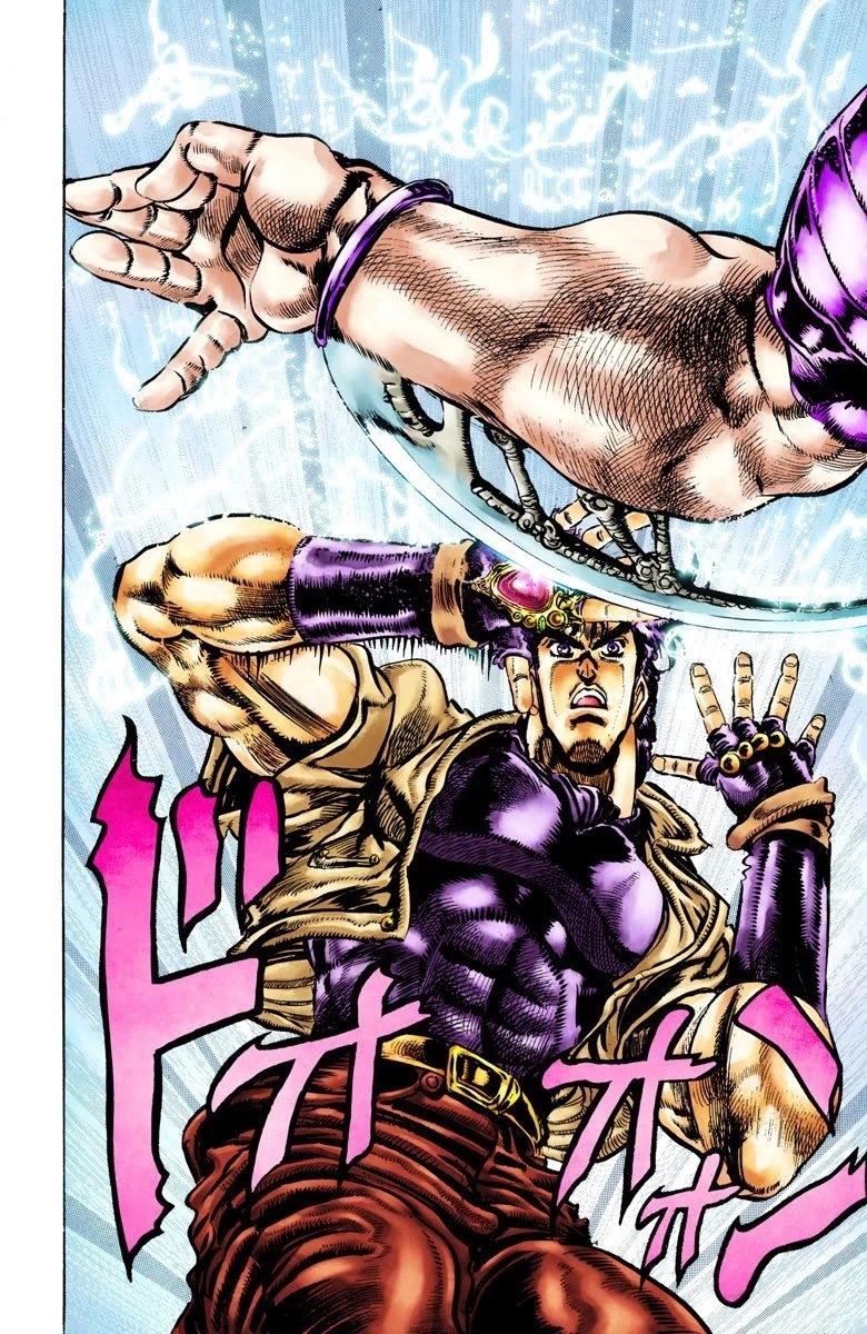 JoJo’s Bizarre Adventure Part 2 – Battle Tendency (Colored) Chapter 43 - Page 9