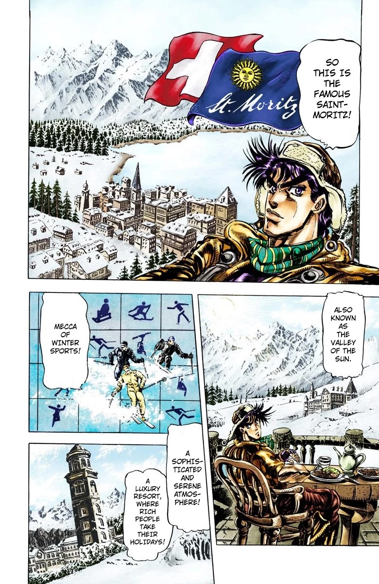 JoJo’s Bizarre Adventure Part 2 – Battle Tendency (Colored) Chapter 44 - Page 1