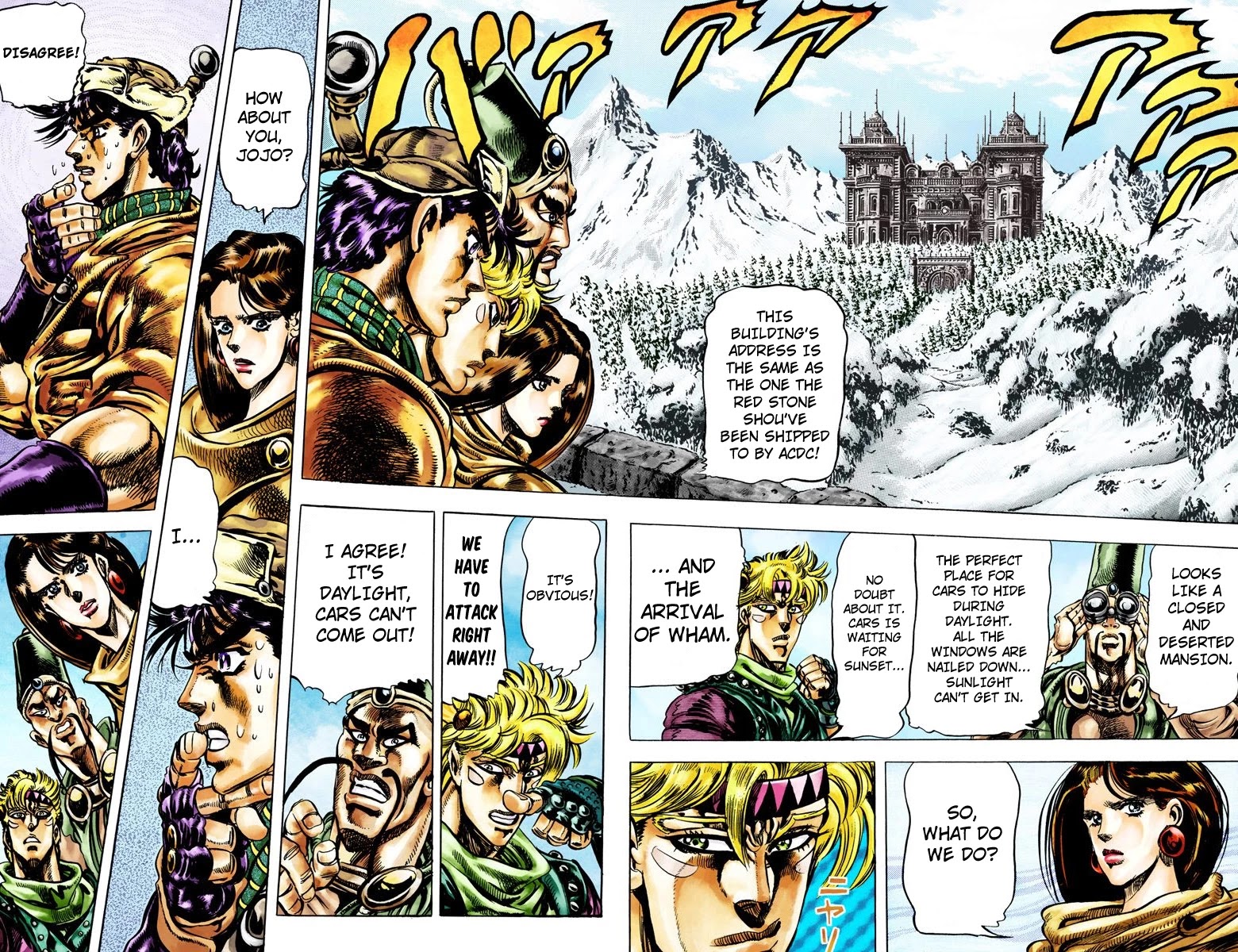 JoJo’s Bizarre Adventure Part 2 – Battle Tendency (Colored) Chapter 44 - Page 5