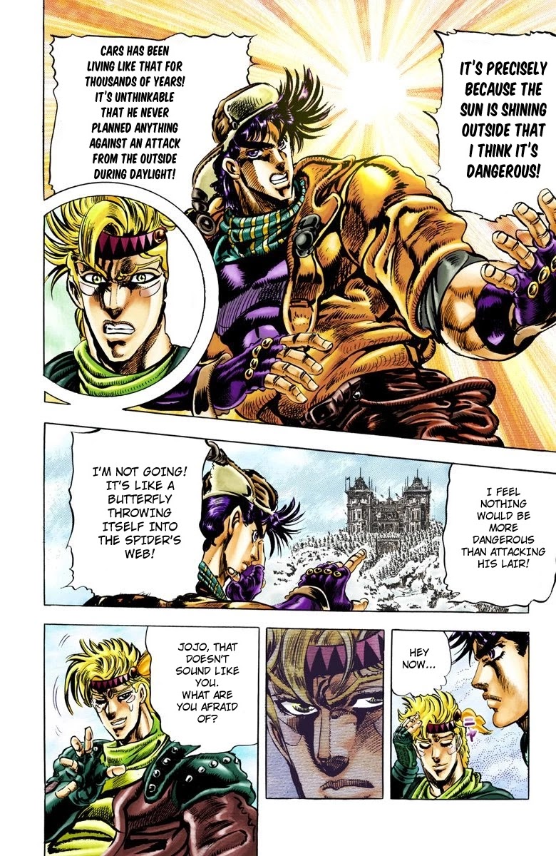 JoJo’s Bizarre Adventure Part 2 – Battle Tendency (Colored) Chapter 44 - Page 6