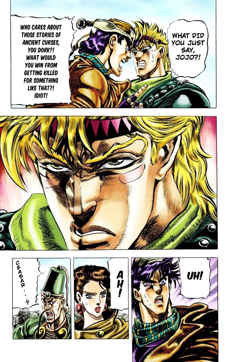 JoJo’s Bizarre Adventure Part 2 – Battle Tendency (Colored) Chapter 44 - Page 9