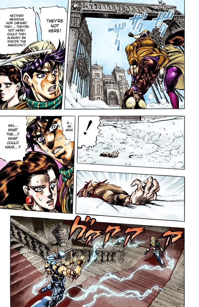 JoJo’s Bizarre Adventure Part 2 – Battle Tendency (Colored) Chapter 47 - Page 10