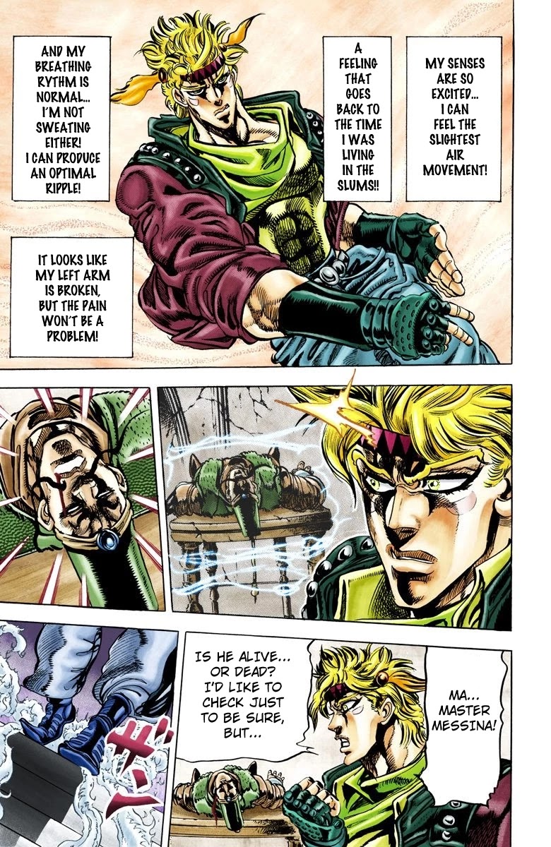 JoJo’s Bizarre Adventure Part 2 – Battle Tendency (Colored) Chapter 47 - Page 8