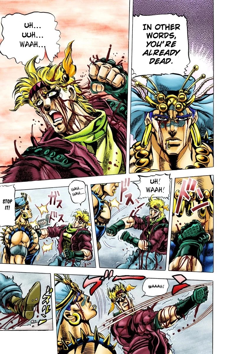 JoJo’s Bizarre Adventure Part 2 – Battle Tendency (Colored) Chapter 48 - Page 8