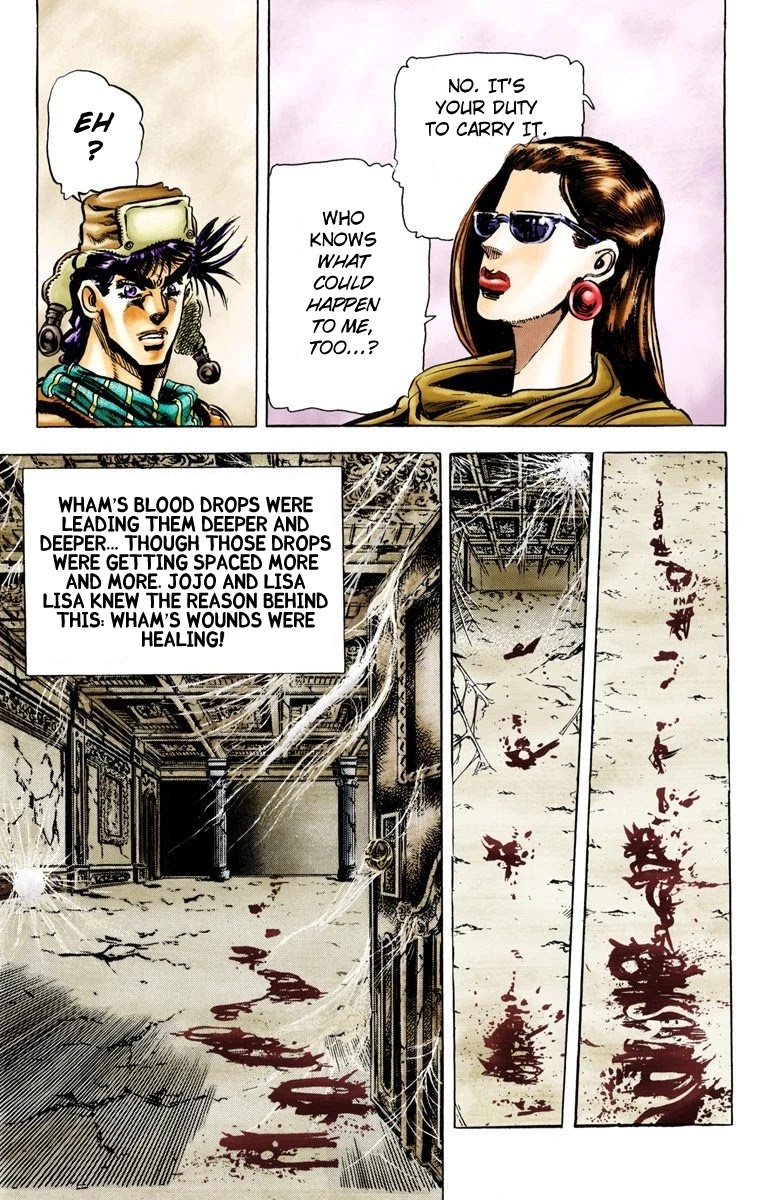 JoJo’s Bizarre Adventure Part 2 – Battle Tendency (Colored) Chapter 50 - Page 18