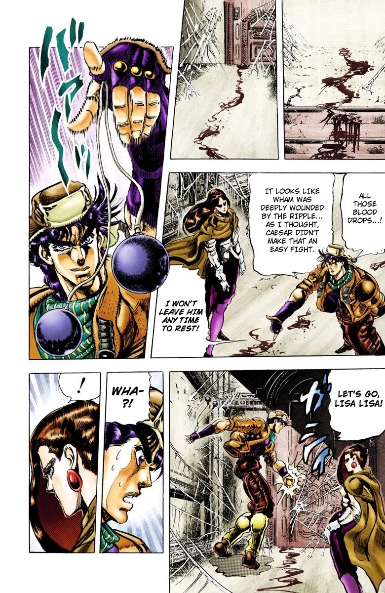 JoJo’s Bizarre Adventure Part 2 – Battle Tendency (Colored) Chapter 50 - Page 3