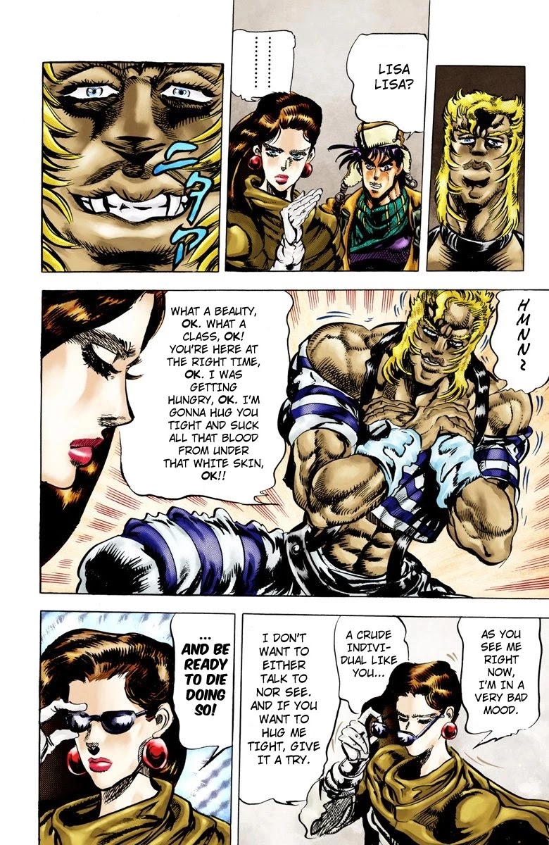 JoJo’s Bizarre Adventure Part 2 – Battle Tendency (Colored) Chapter 50 - Page 9