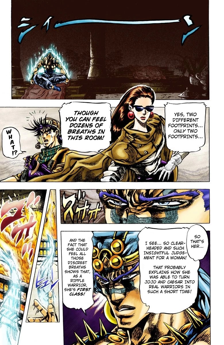 JoJo’s Bizarre Adventure Part 2 – Battle Tendency (Colored) Chapter 51 - Page 3