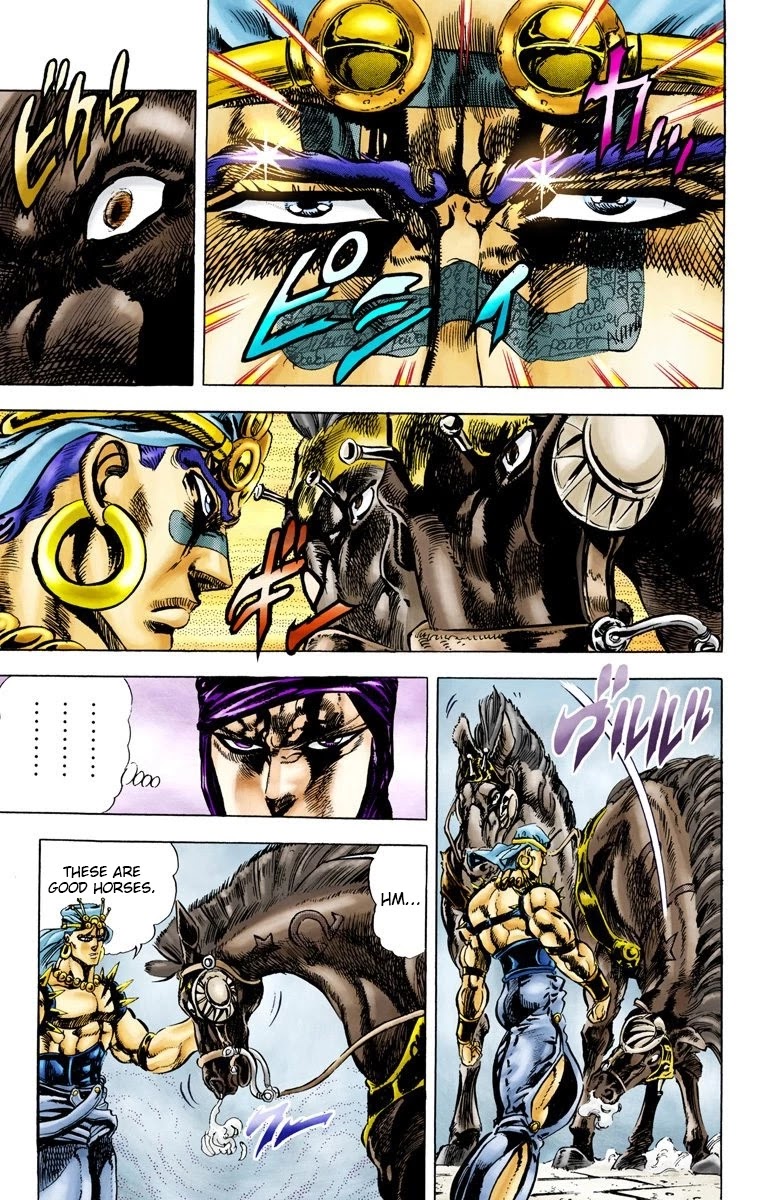 JoJo’s Bizarre Adventure Part 2 – Battle Tendency (Colored) Chapter 53 - Page 10