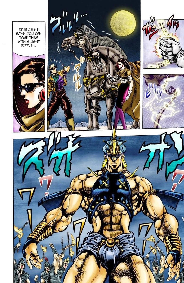 JoJo’s Bizarre Adventure Part 2 – Battle Tendency (Colored) Chapter 53 - Page 15