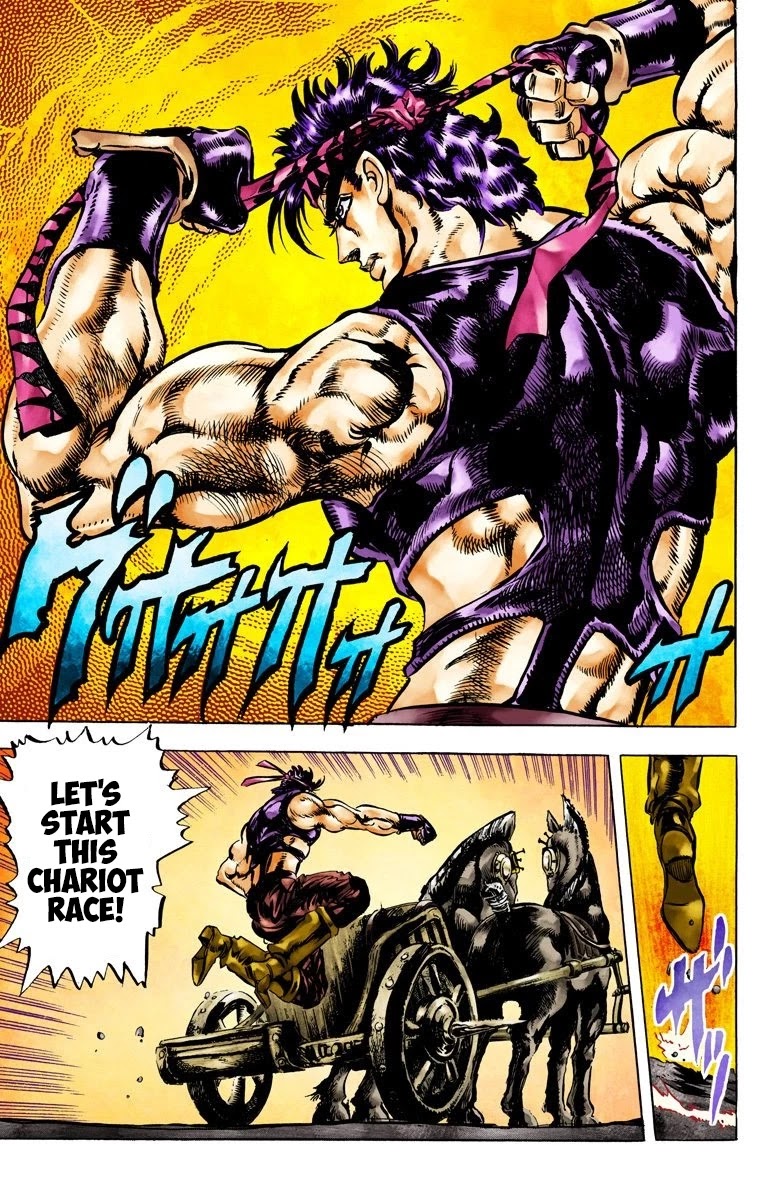 JoJo’s Bizarre Adventure Part 2 – Battle Tendency (Colored) Chapter 53 - Page 18