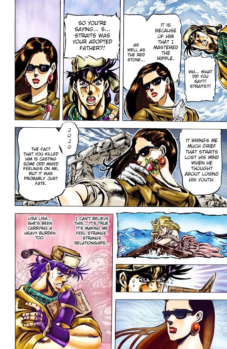 JoJo’s Bizarre Adventure Part 2 – Battle Tendency (Colored) Chapter 53 - Page 4