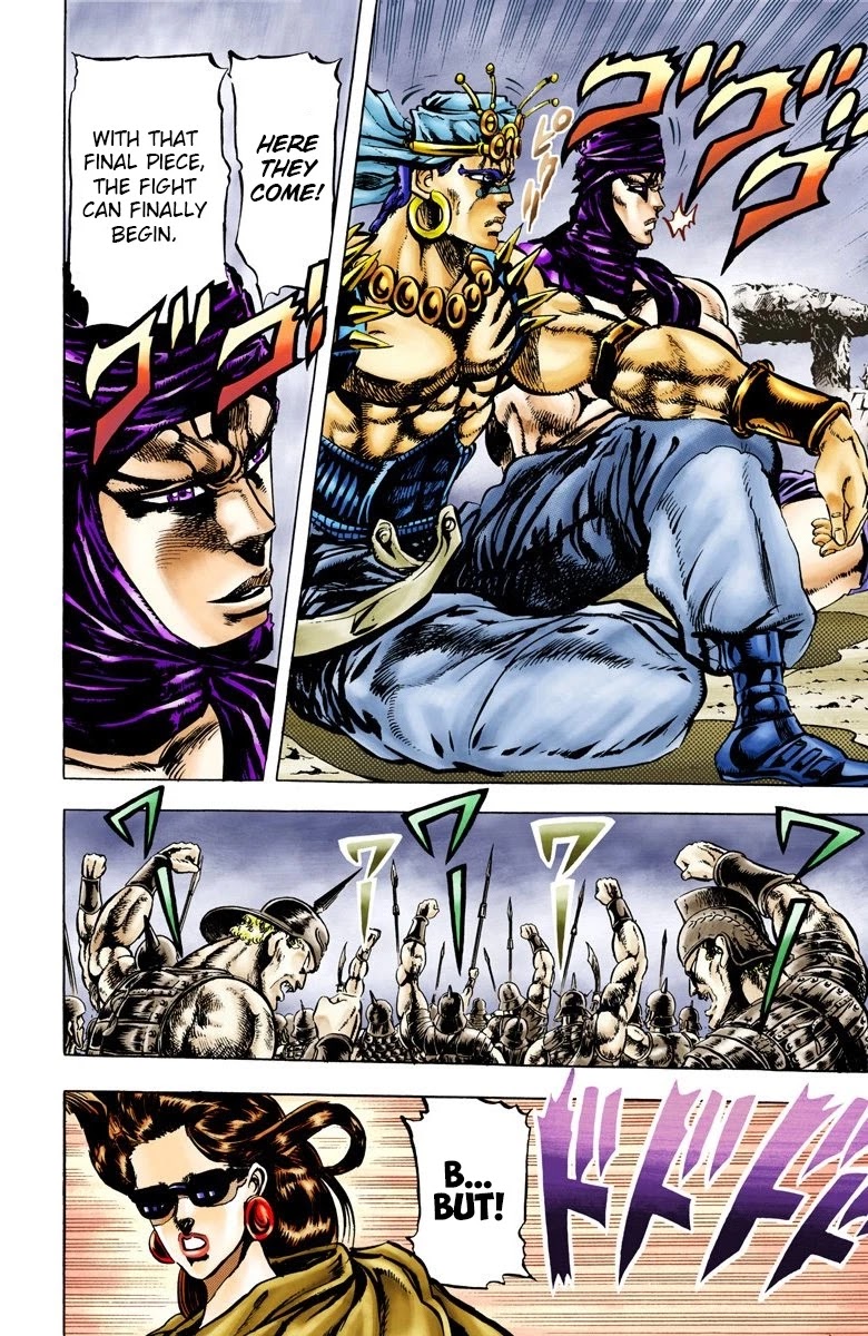 JoJo’s Bizarre Adventure Part 2 – Battle Tendency (Colored) Chapter 53 - Page 6