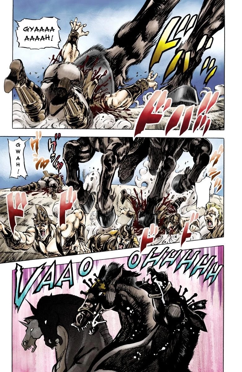 JoJo’s Bizarre Adventure Part 2 – Battle Tendency (Colored) Chapter 53 - Page 7