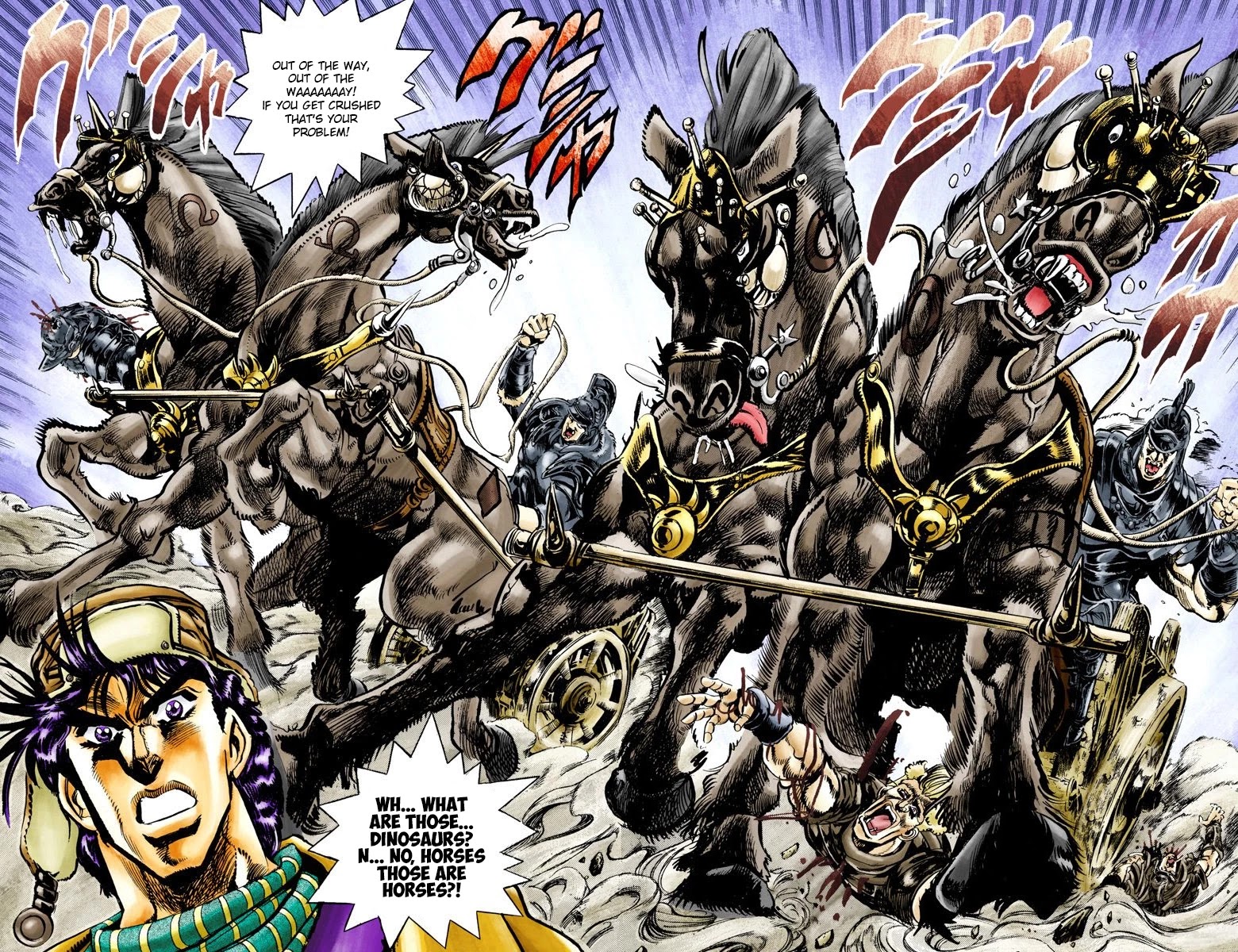 JoJo’s Bizarre Adventure Part 2 – Battle Tendency (Colored) Chapter 53 - Page 8