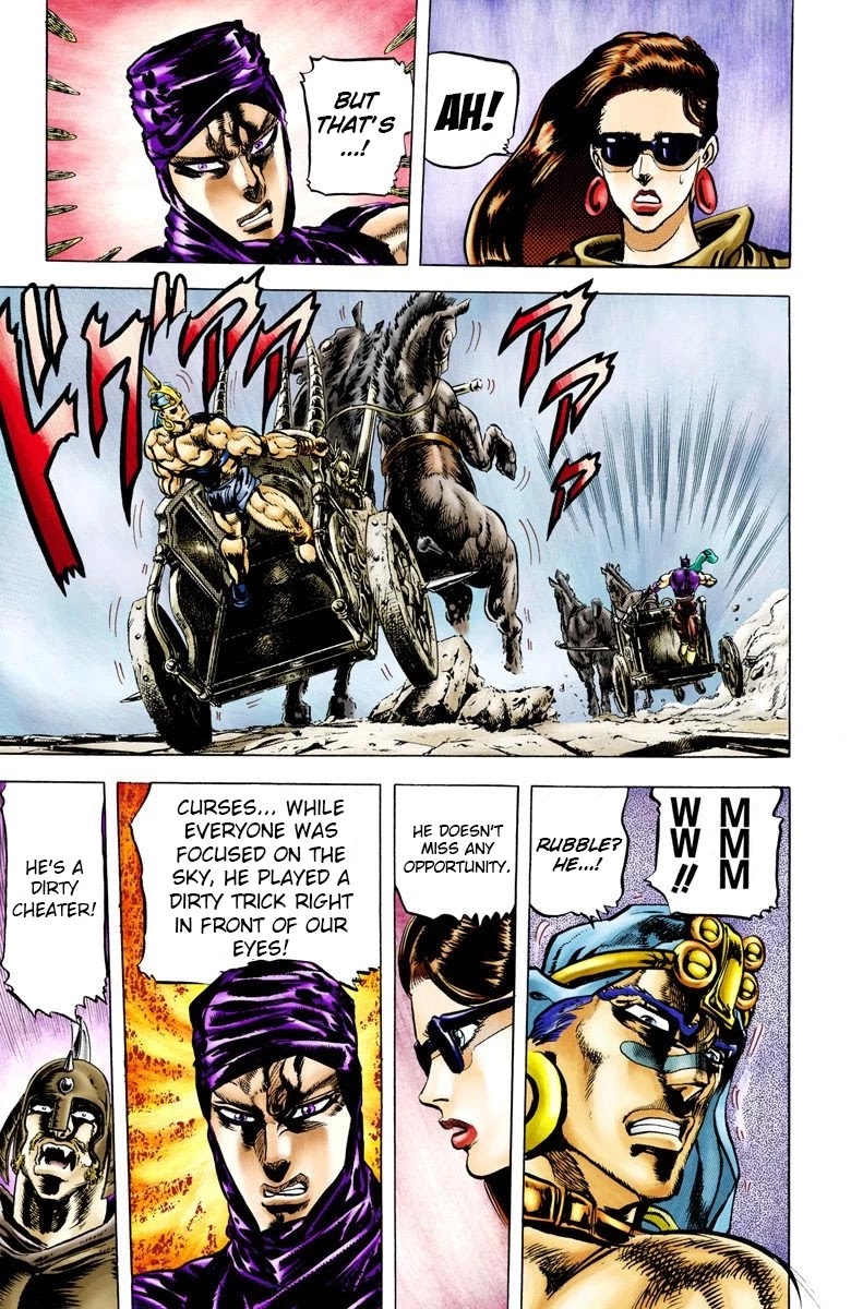 JoJo’s Bizarre Adventure Part 2 – Battle Tendency (Colored) Chapter 54 - Page 11