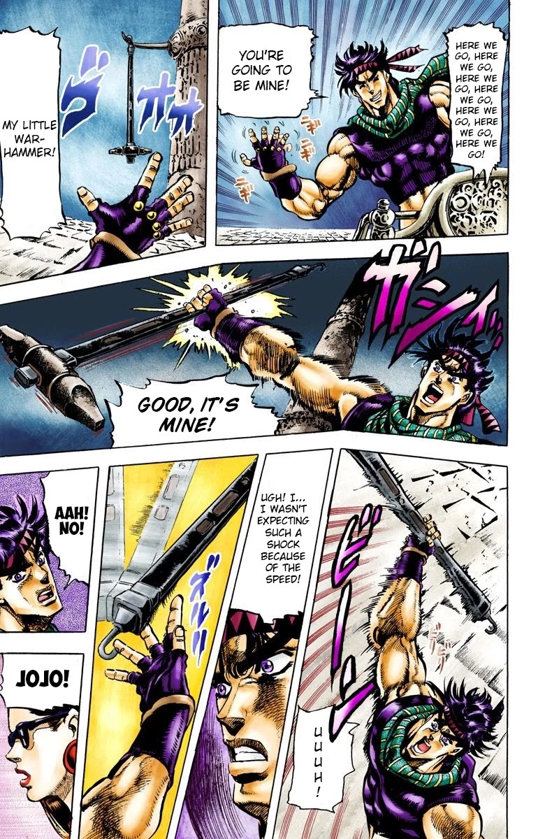 JoJo’s Bizarre Adventure Part 2 – Battle Tendency (Colored) Chapter 54 - Page 15