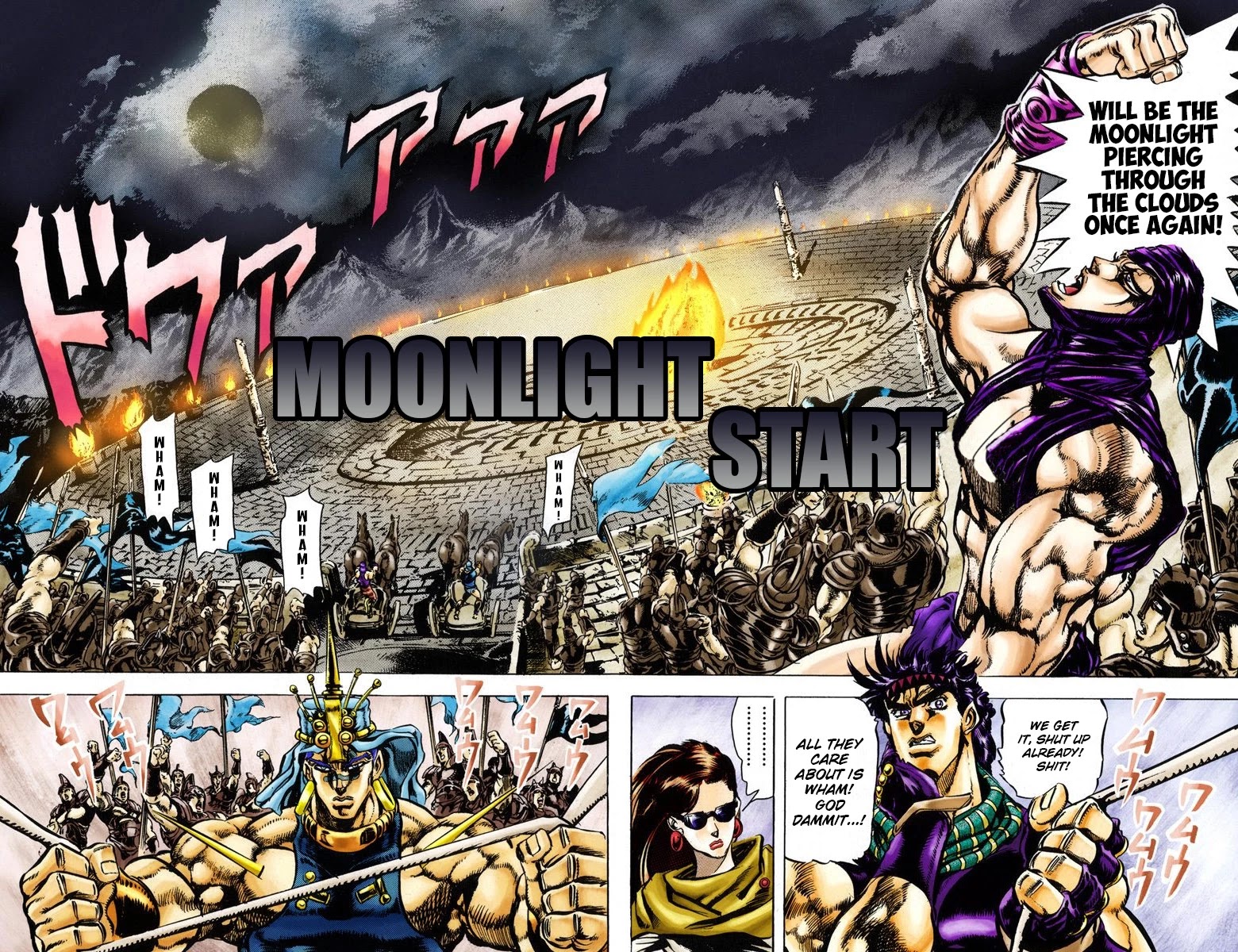 JoJo’s Bizarre Adventure Part 2 – Battle Tendency (Colored) Chapter 54 - Page 2