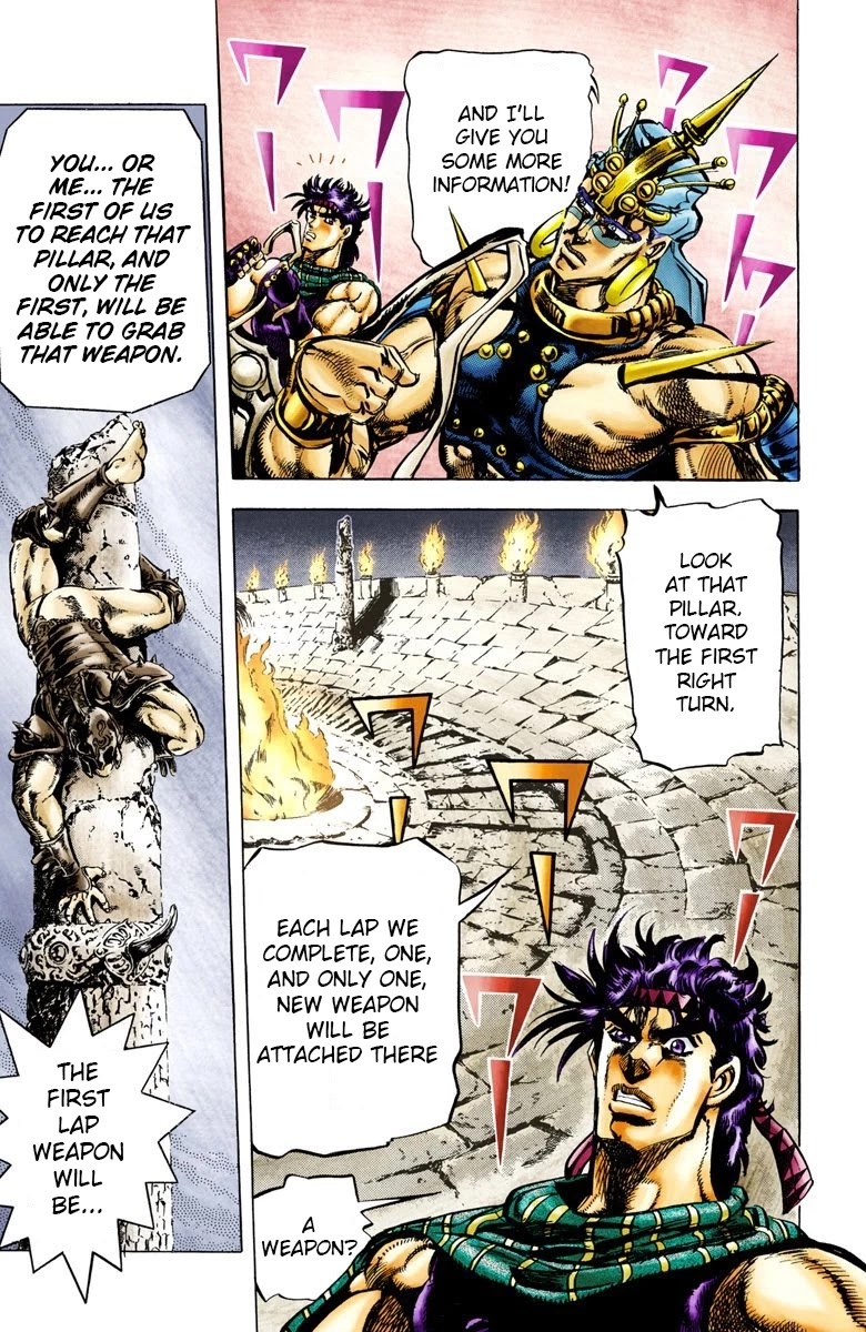 JoJo’s Bizarre Adventure Part 2 – Battle Tendency (Colored) Chapter 54 - Page 4