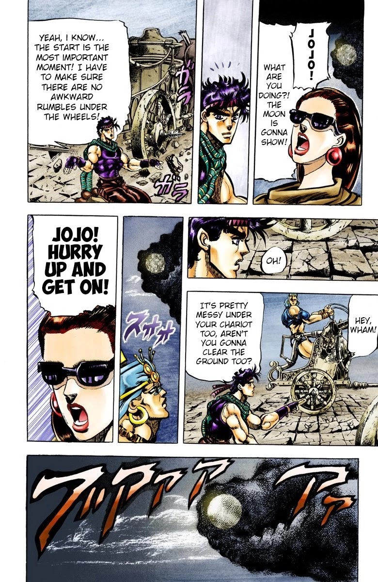 JoJo’s Bizarre Adventure Part 2 – Battle Tendency (Colored) Chapter 54 - Page 7