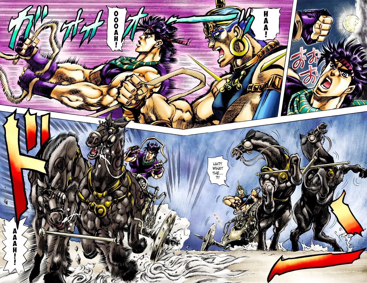 JoJo’s Bizarre Adventure Part 2 – Battle Tendency (Colored) Chapter 54 - Page 9