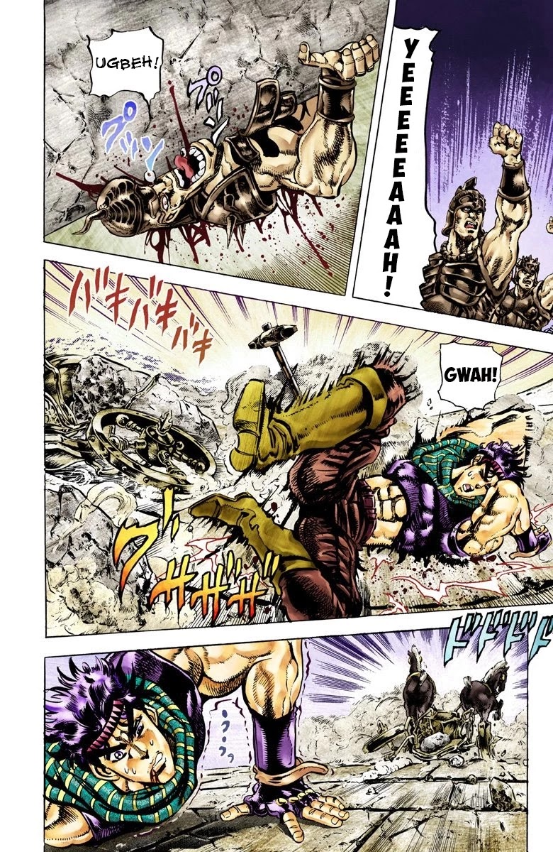 JoJo’s Bizarre Adventure Part 2 – Battle Tendency (Colored) Chapter 55 - Page 8