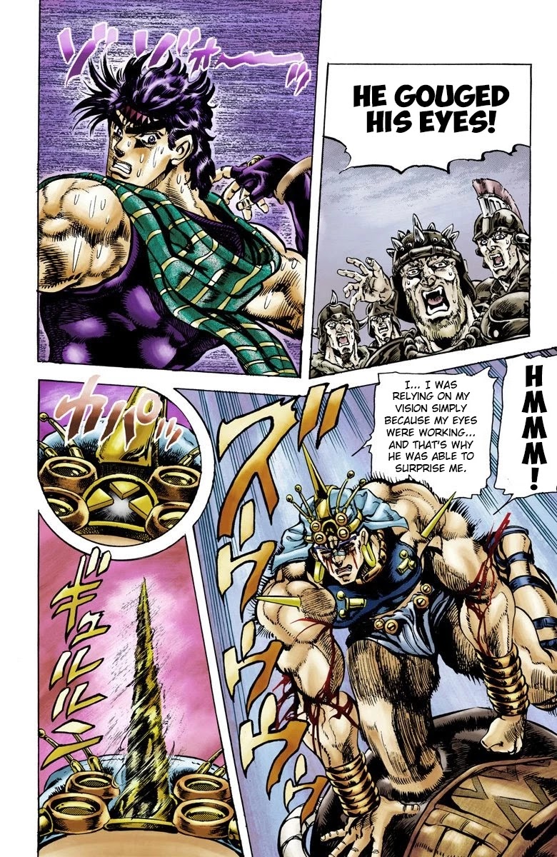 JoJo’s Bizarre Adventure Part 2 – Battle Tendency (Colored) Chapter 57 - Page 11