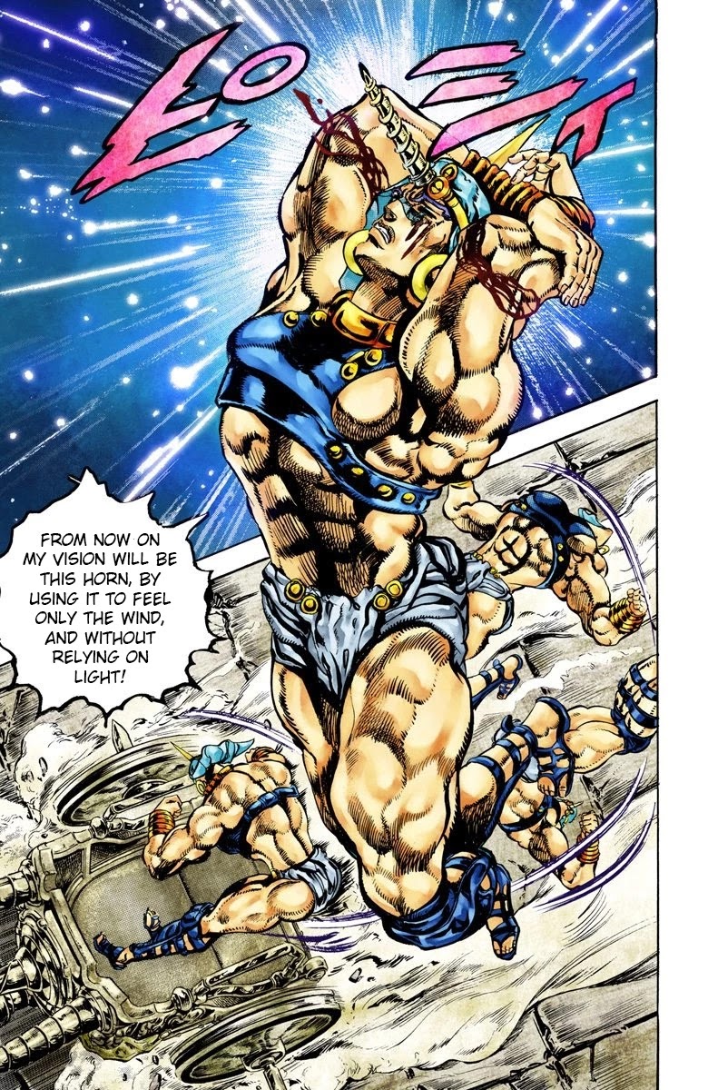 JoJo’s Bizarre Adventure Part 2 – Battle Tendency (Colored) Chapter 57 - Page 12