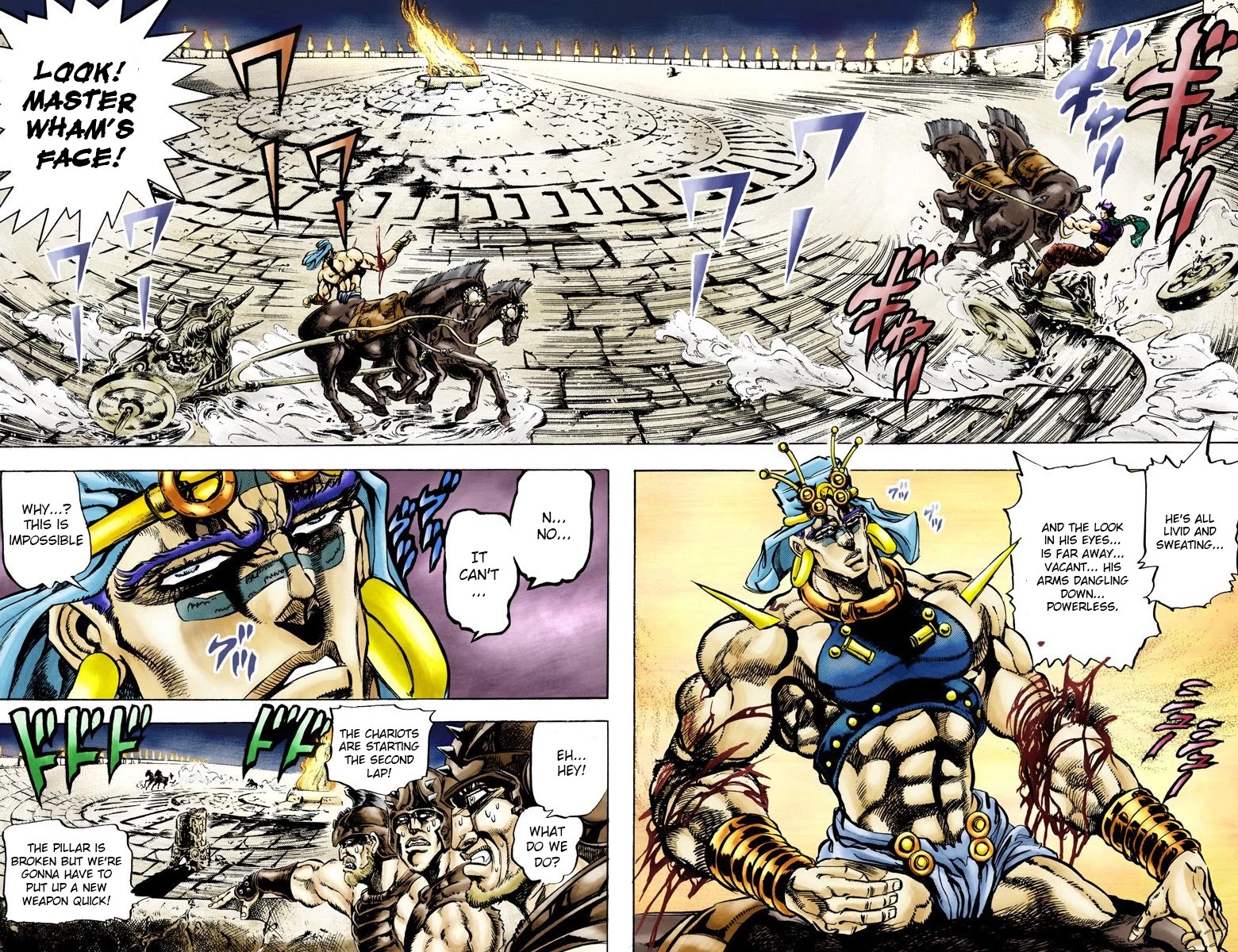 JoJo’s Bizarre Adventure Part 2 – Battle Tendency (Colored) Chapter 57 - Page 2