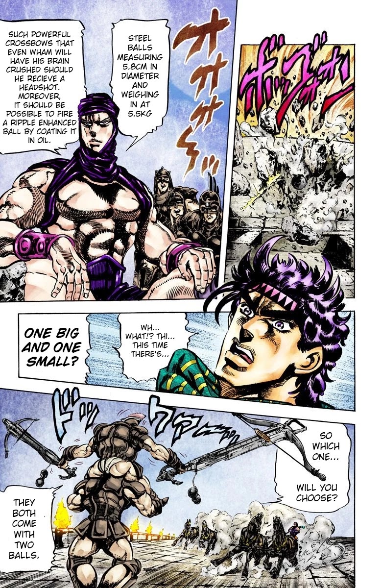 JoJo’s Bizarre Adventure Part 2 – Battle Tendency (Colored) Chapter 57 - Page 6