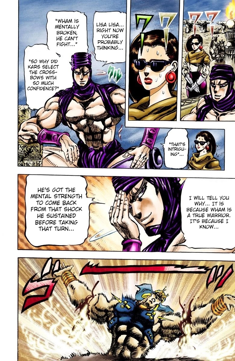 JoJo’s Bizarre Adventure Part 2 – Battle Tendency (Colored) Chapter 57 - Page 7