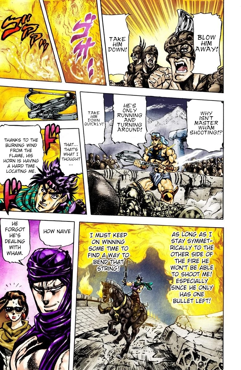 JoJo’s Bizarre Adventure Part 2 – Battle Tendency (Colored) Chapter 58 - Page 4