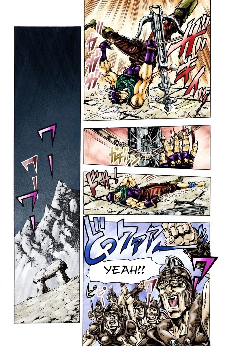 JoJo’s Bizarre Adventure Part 2 – Battle Tendency (Colored) Chapter 58 - Page 9