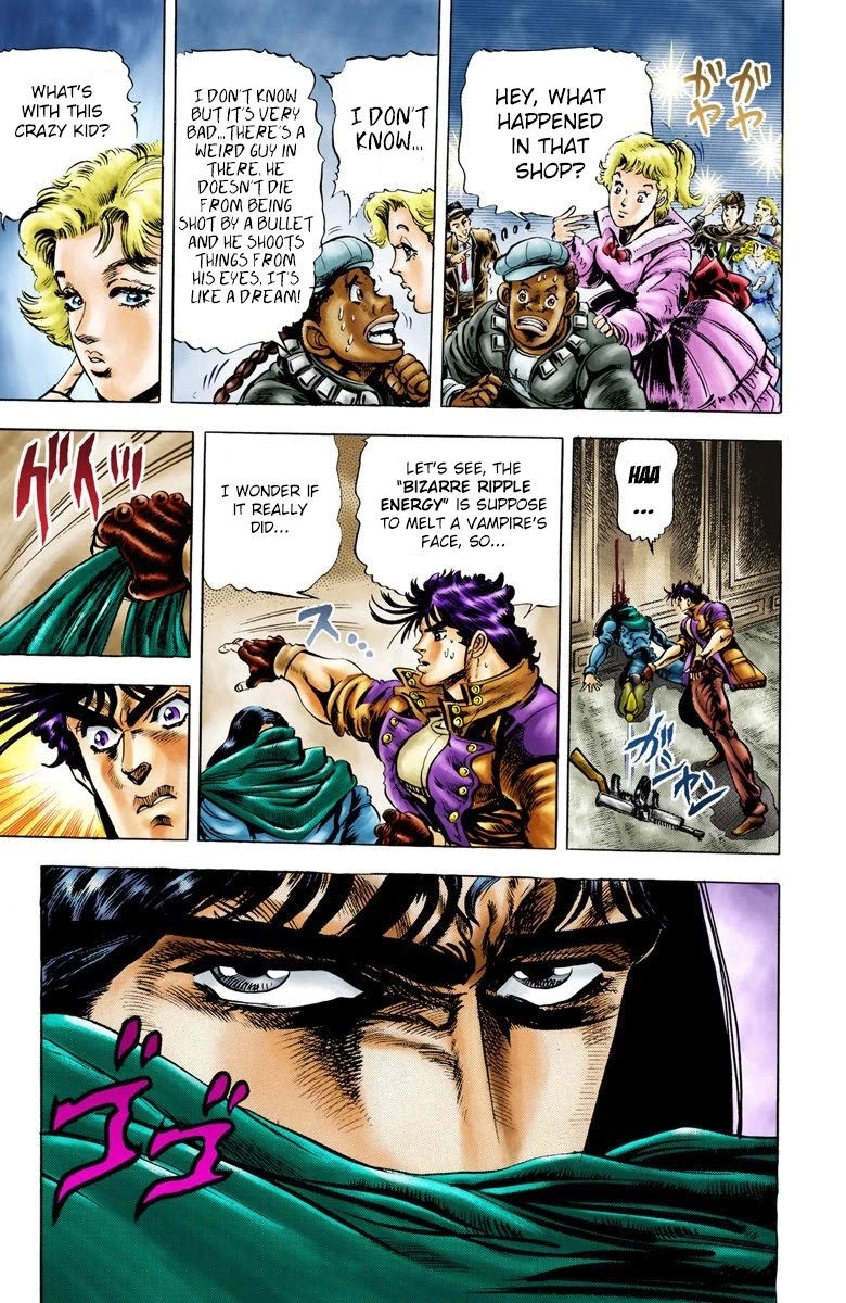 JoJo’s Bizarre Adventure Part 2 – Battle Tendency (Colored) Chapter 6 - Page 2