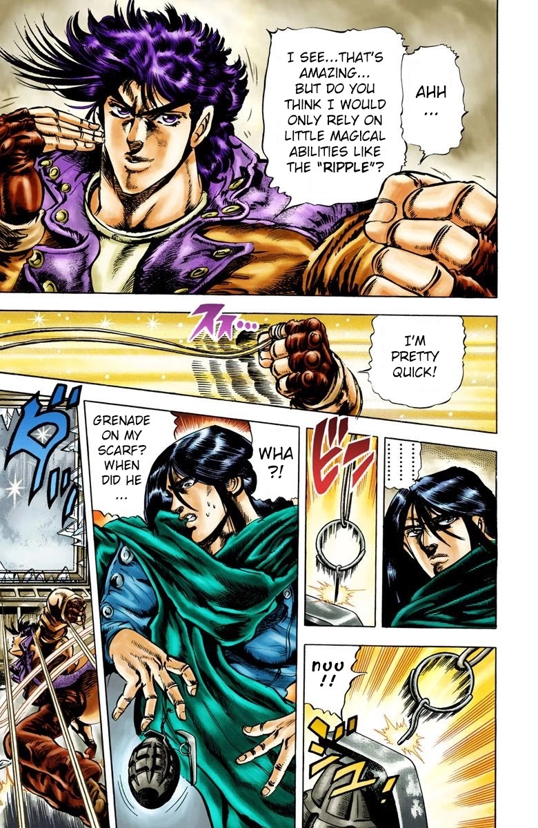 JoJo’s Bizarre Adventure Part 2 – Battle Tendency (Colored) Chapter 6 - Page 6