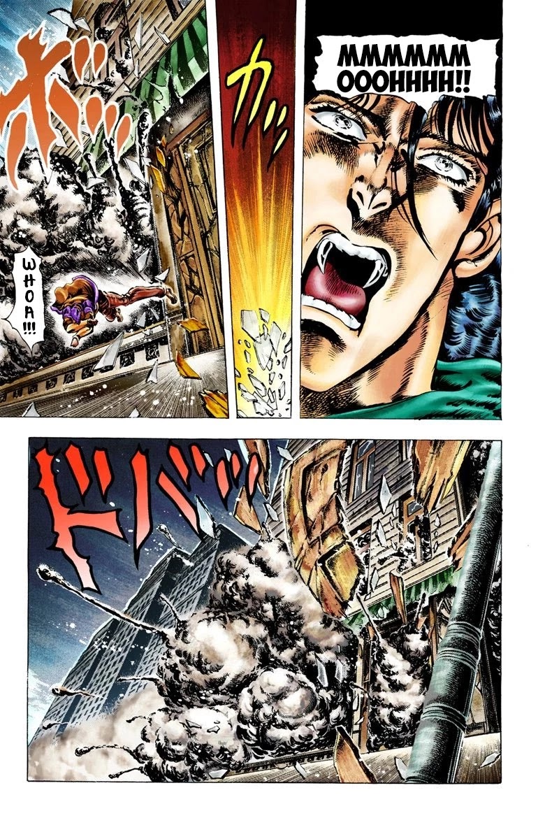 JoJo’s Bizarre Adventure Part 2 – Battle Tendency (Colored) Chapter 6 - Page 8