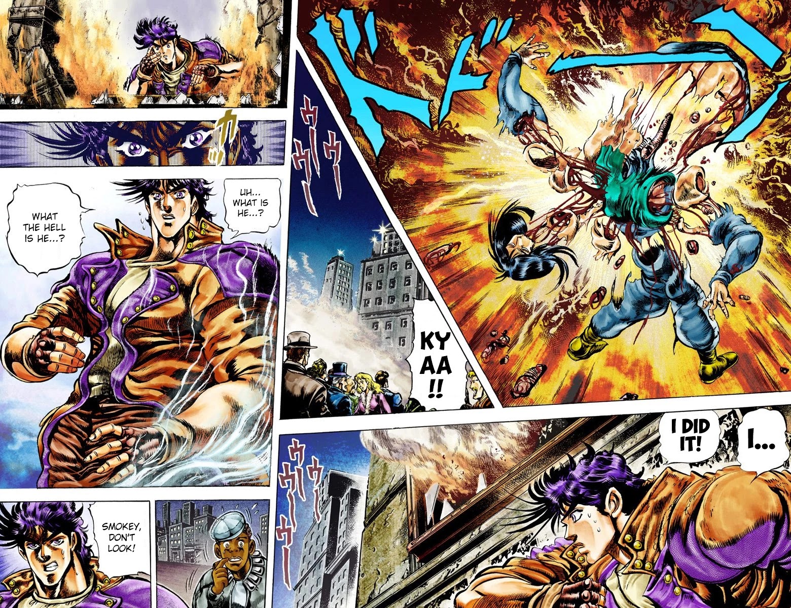 JoJo’s Bizarre Adventure Part 2 – Battle Tendency (Colored) Chapter 6 - Page 9