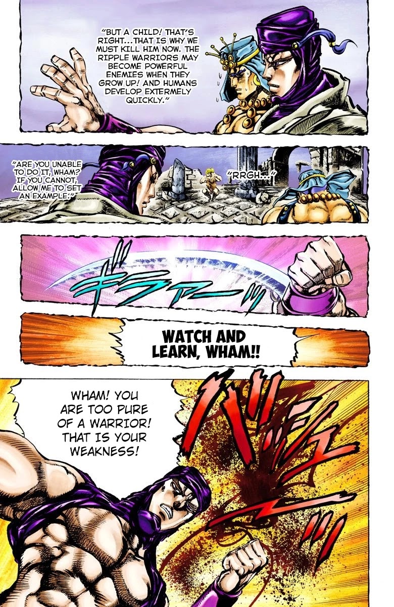 JoJo’s Bizarre Adventure Part 2 – Battle Tendency (Colored) Chapter 60 - Page 15