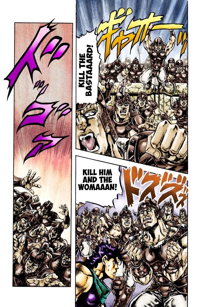 JoJo’s Bizarre Adventure Part 2 – Battle Tendency (Colored) Chapter 60 - Page 7