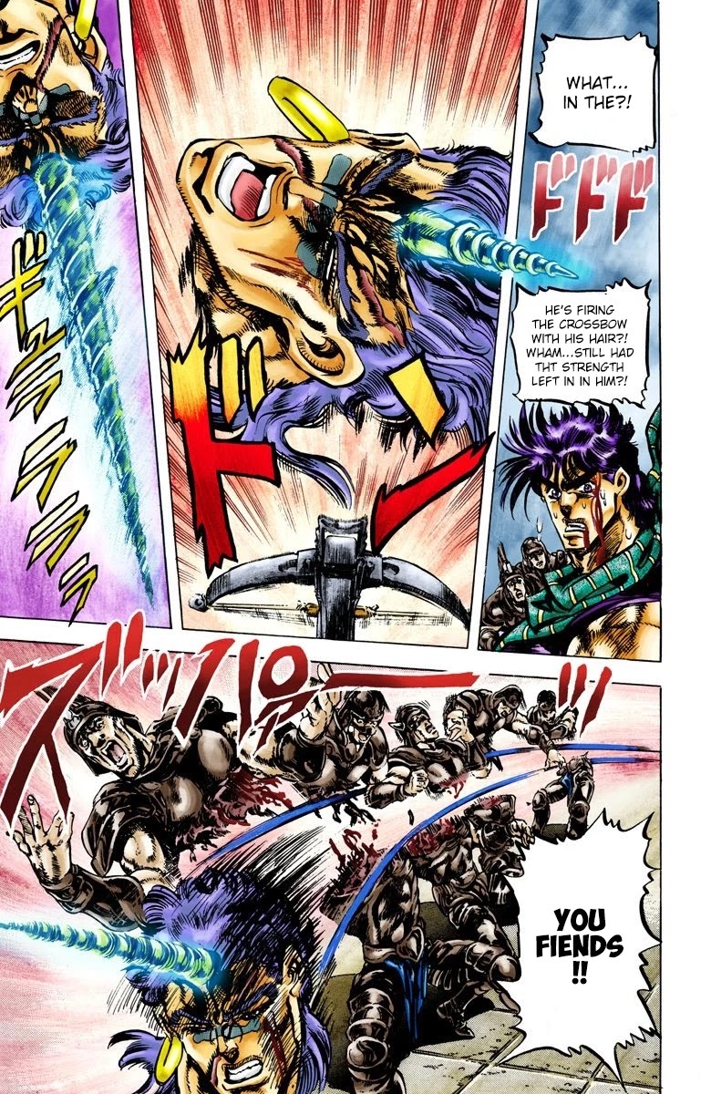 JoJo’s Bizarre Adventure Part 2 – Battle Tendency (Colored) Chapter 60 - Page 9