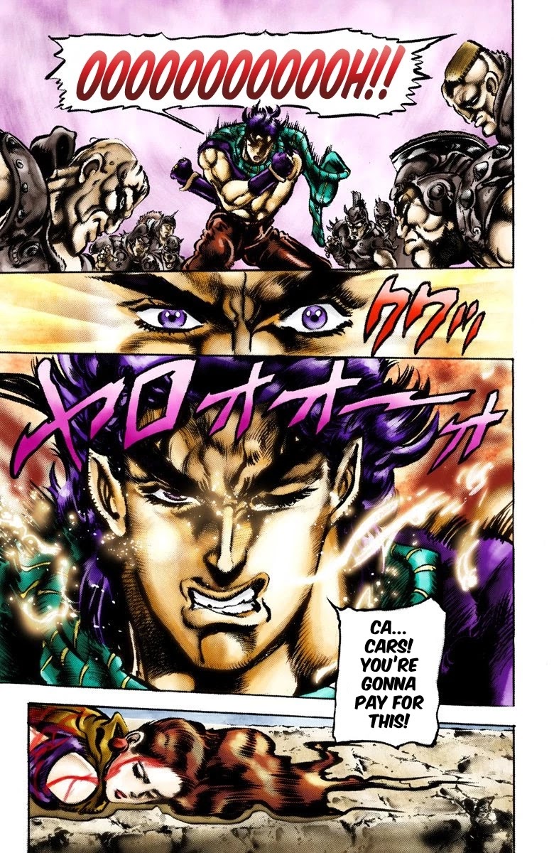 JoJo’s Bizarre Adventure Part 2 – Battle Tendency (Colored) Chapter 61 - Page 19