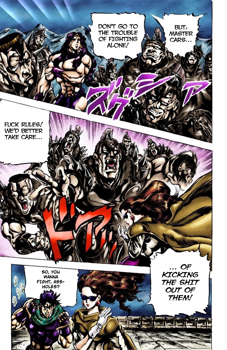 JoJo’s Bizarre Adventure Part 2 – Battle Tendency (Colored) Chapter 61 - Page 4