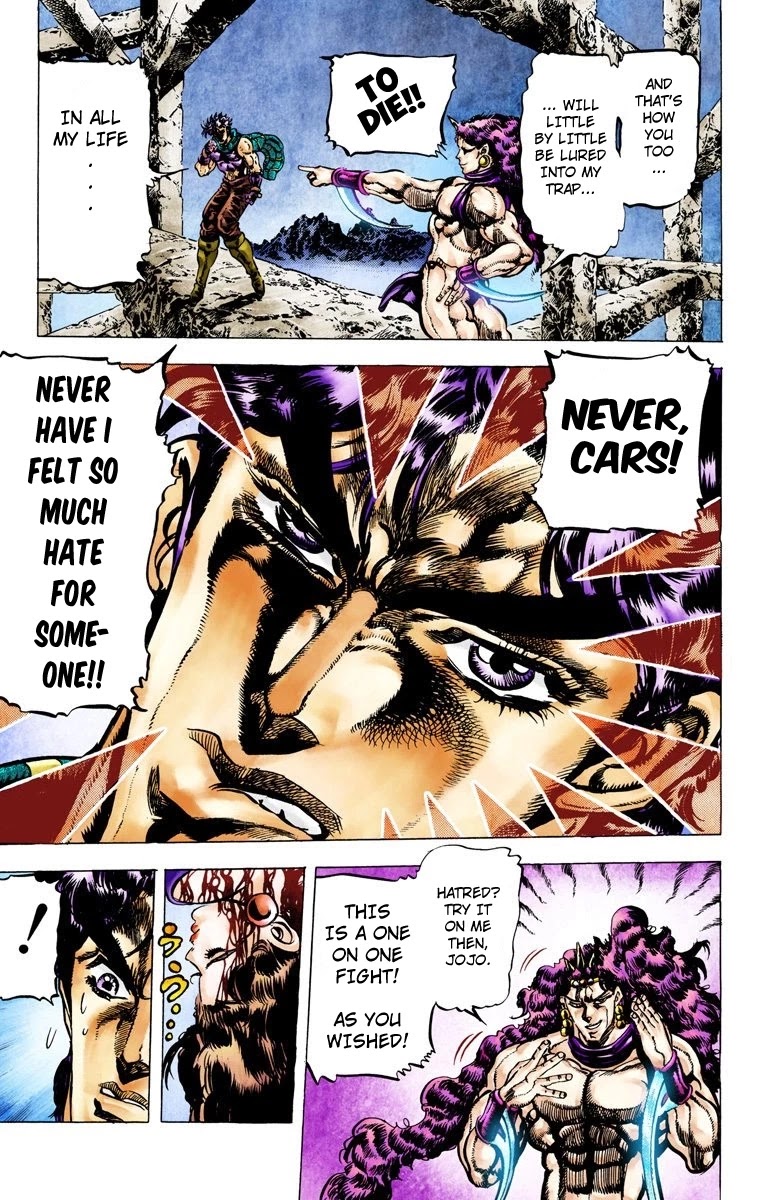 JoJo’s Bizarre Adventure Part 2 – Battle Tendency (Colored) Chapter 62 - Page 10