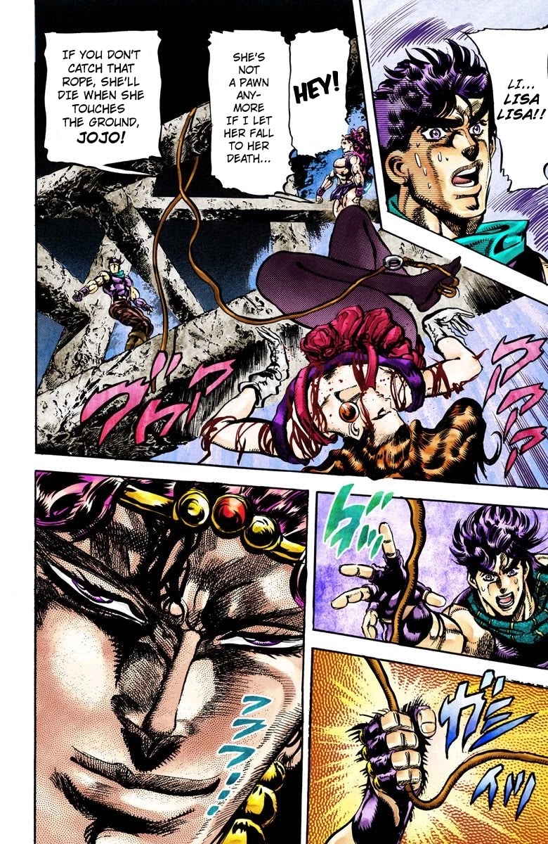 JoJo’s Bizarre Adventure Part 2 – Battle Tendency (Colored) Chapter 62 - Page 13