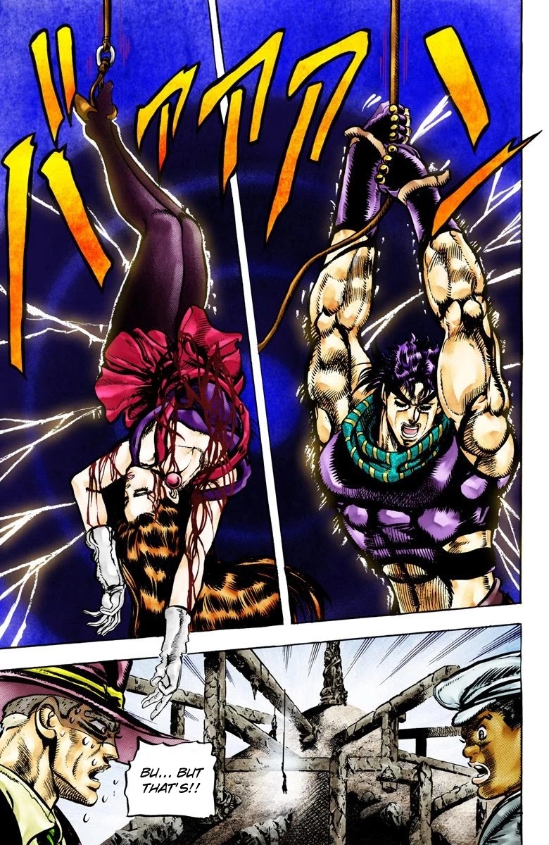 JoJo’s Bizarre Adventure Part 2 – Battle Tendency (Colored) Chapter 62 - Page 14